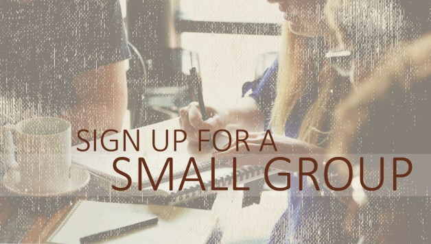 Small Group Sign Ups Melonie Park Church